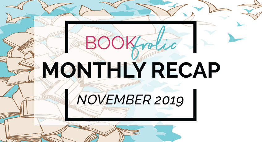 book frolic monthly recap November 2019