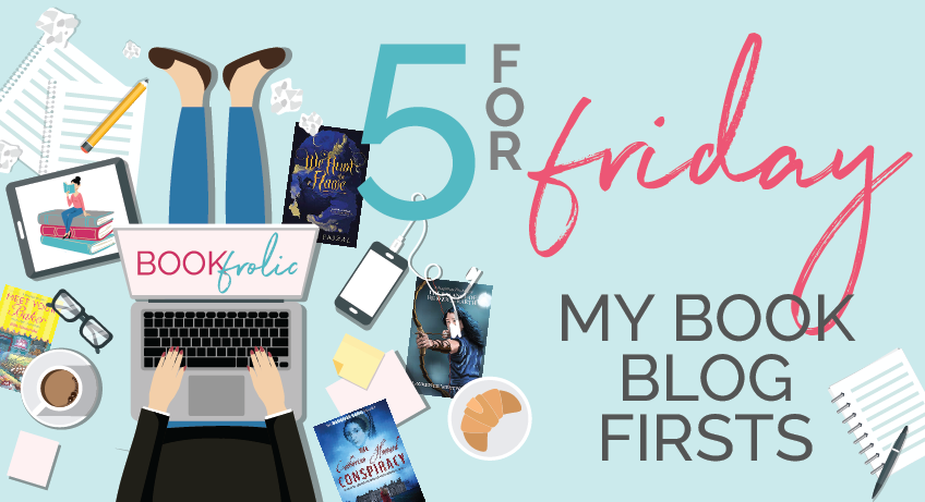 5 for Friday - My book blog firsts