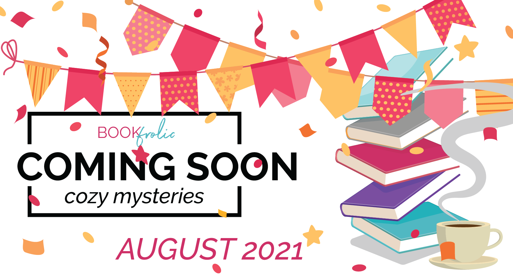 banner - Cozy mystery new releases for August 2021