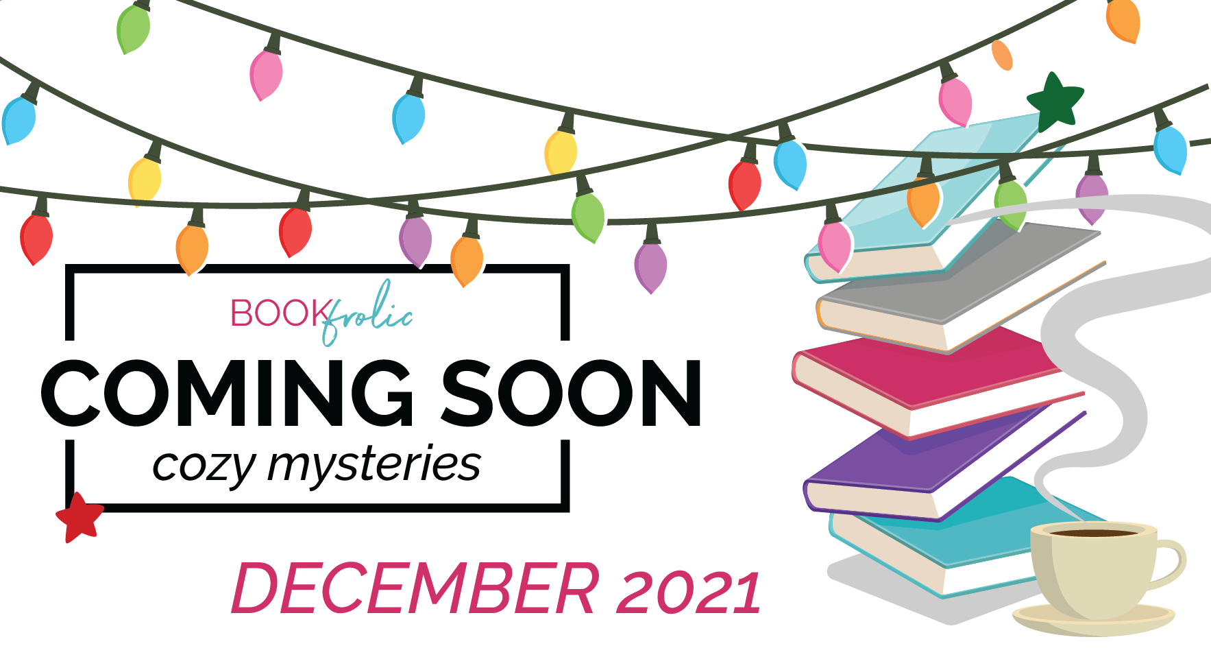 Coming soon - cozy mystery new releases for December 2021