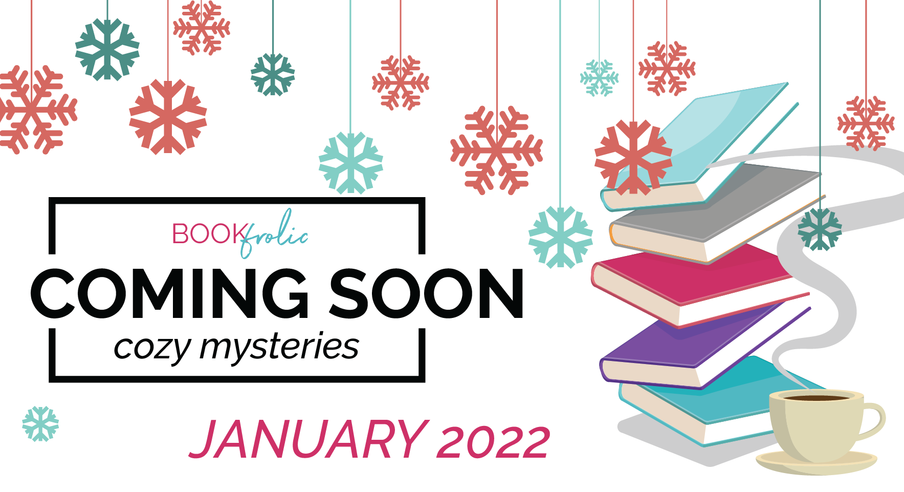 Coming soon - cozy mystery new releases for January 2022