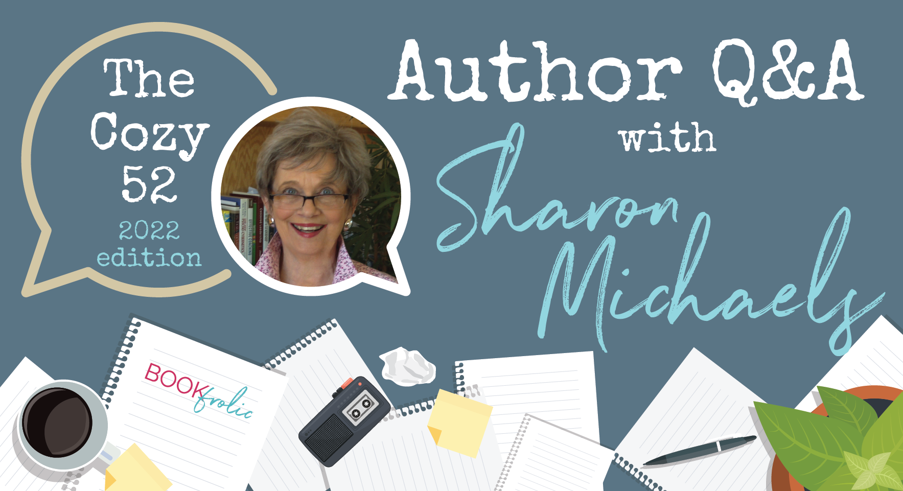 Sharon Michaels interview banner