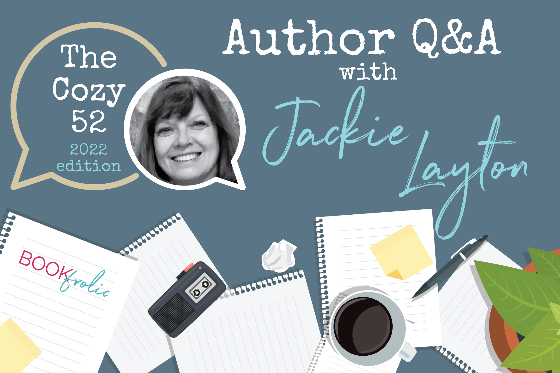 Jackie Layton author interview - banner