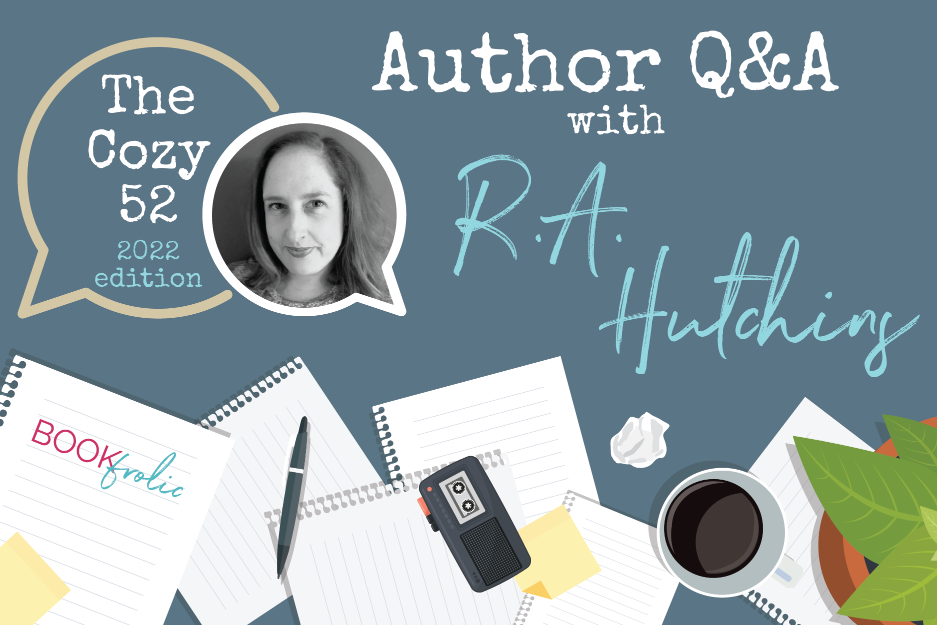 Author Q&A with R.A. Hutchins banner