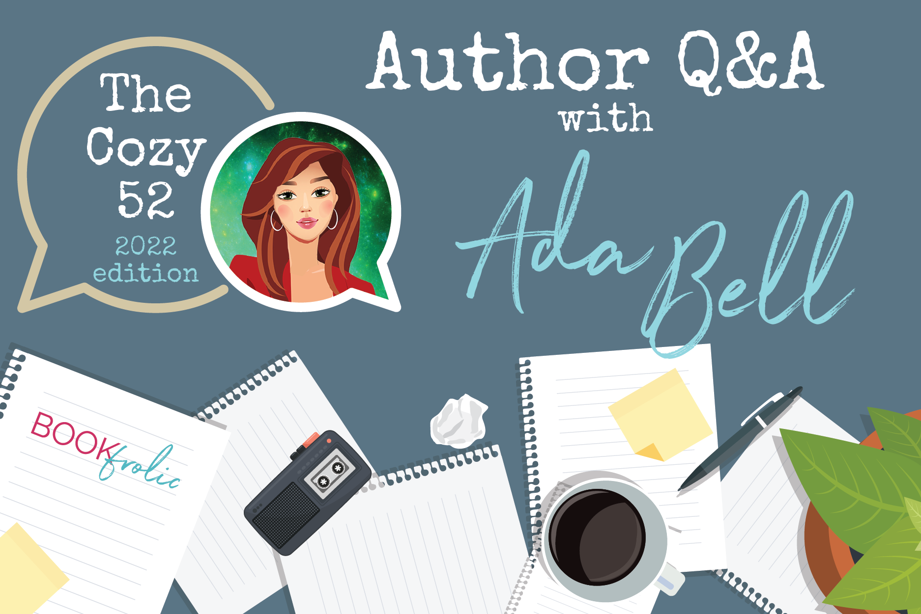 The Cozy 25 feature banner for Ada Bell interview