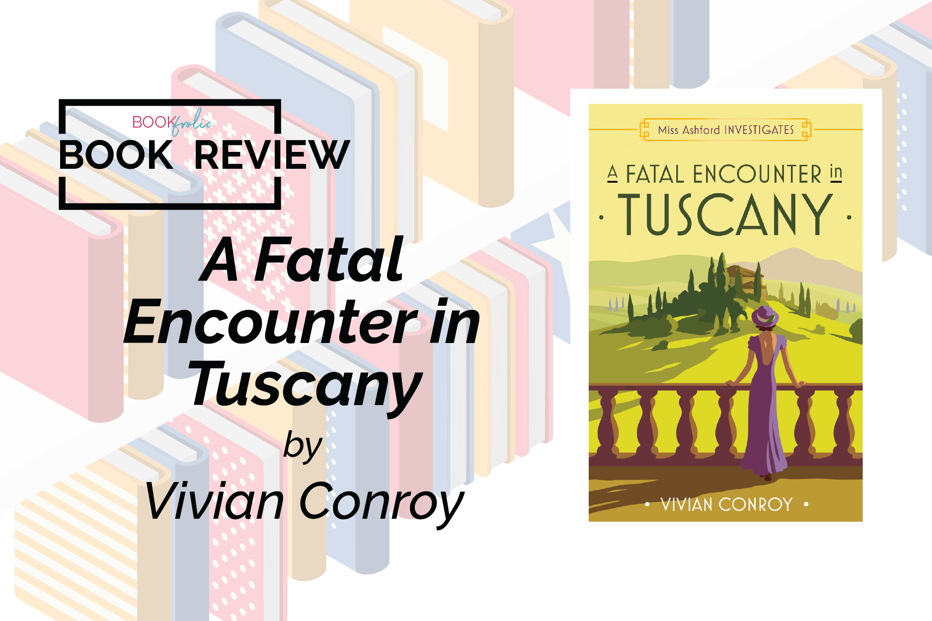 banner for A Fatal Encounter in Tuscany by Vivian Conroy