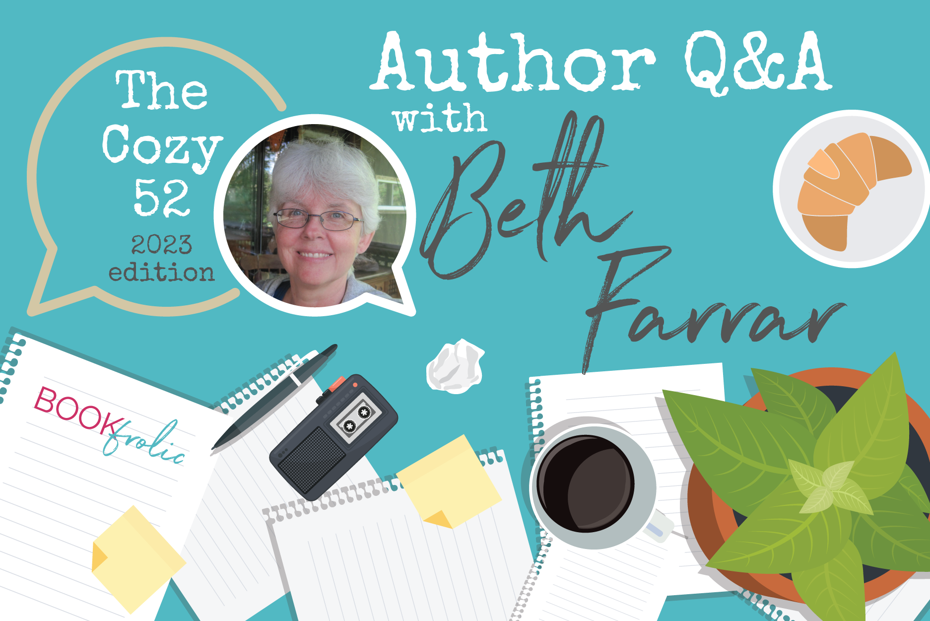 blog banner for interview with Beth Farrar