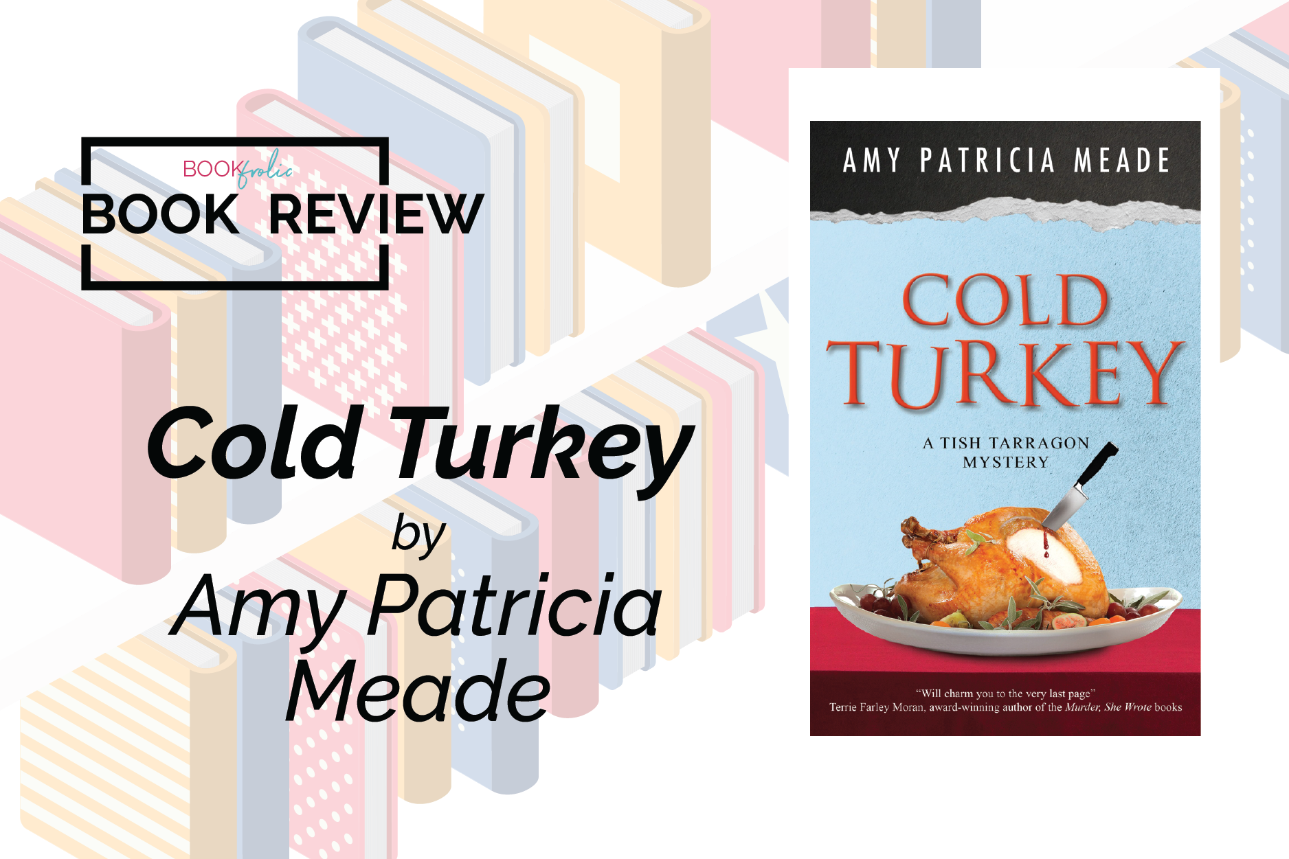 banner for book review of Cold Turkey by Amy Patricia Meade