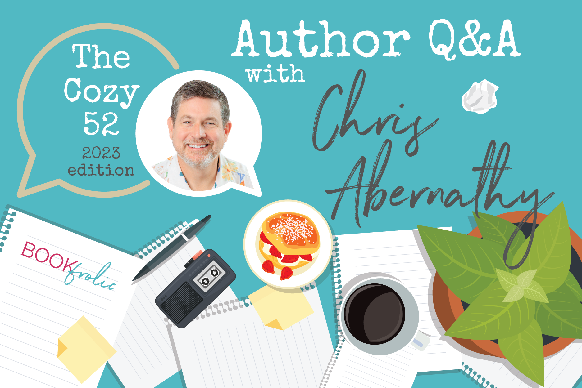blog banner for interview with Chris Abernathy