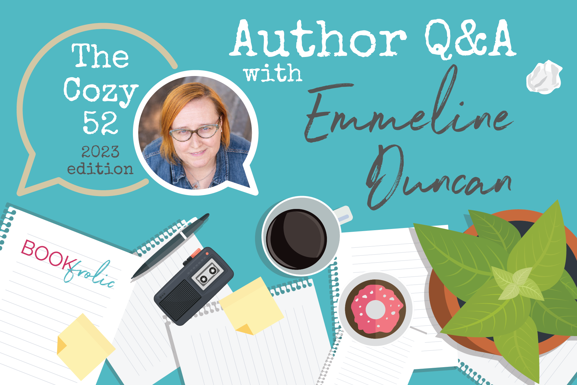 blog banner for interview with Emmeline Duncan