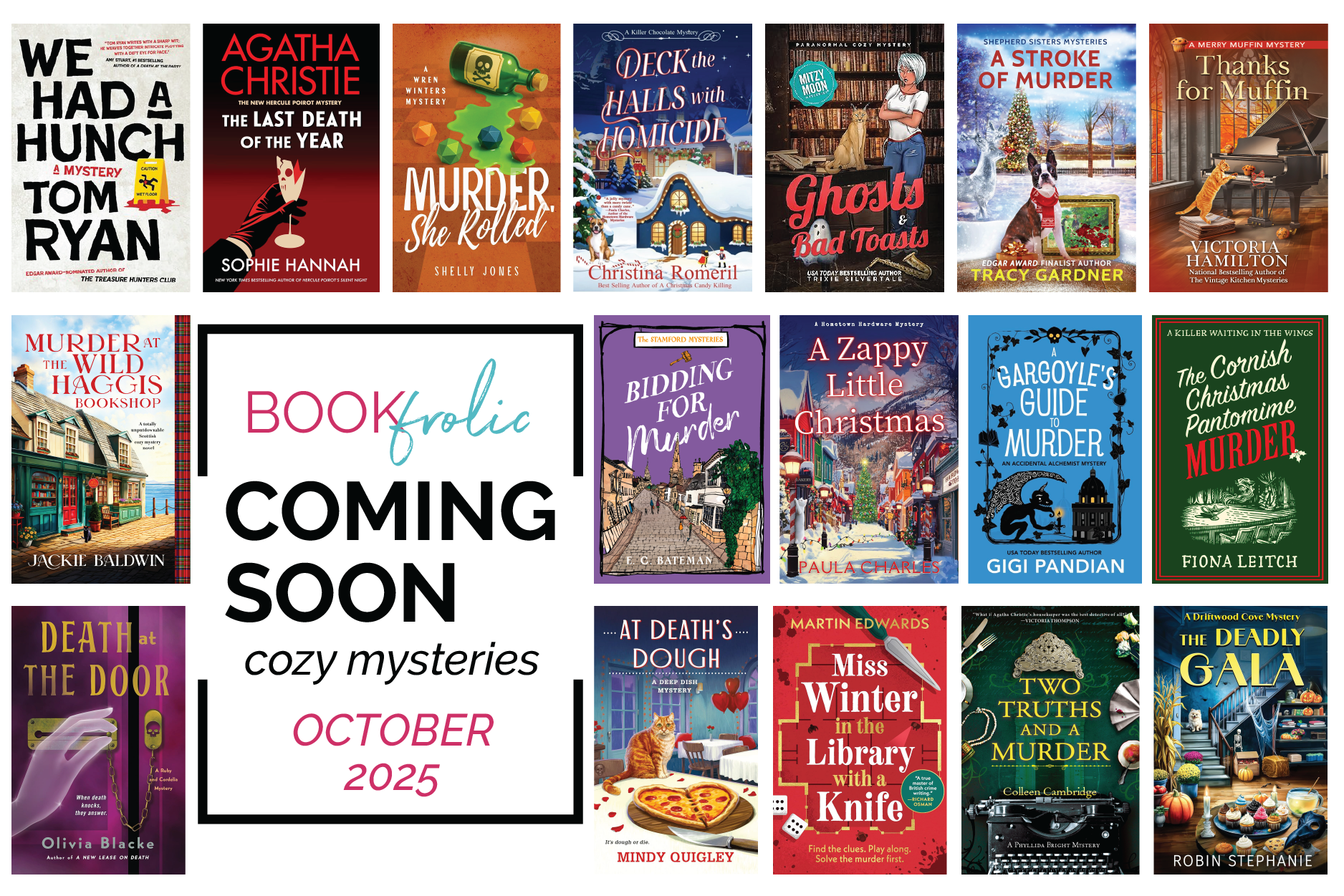 Coming Soon - Cozy Mystery releases in October 2025