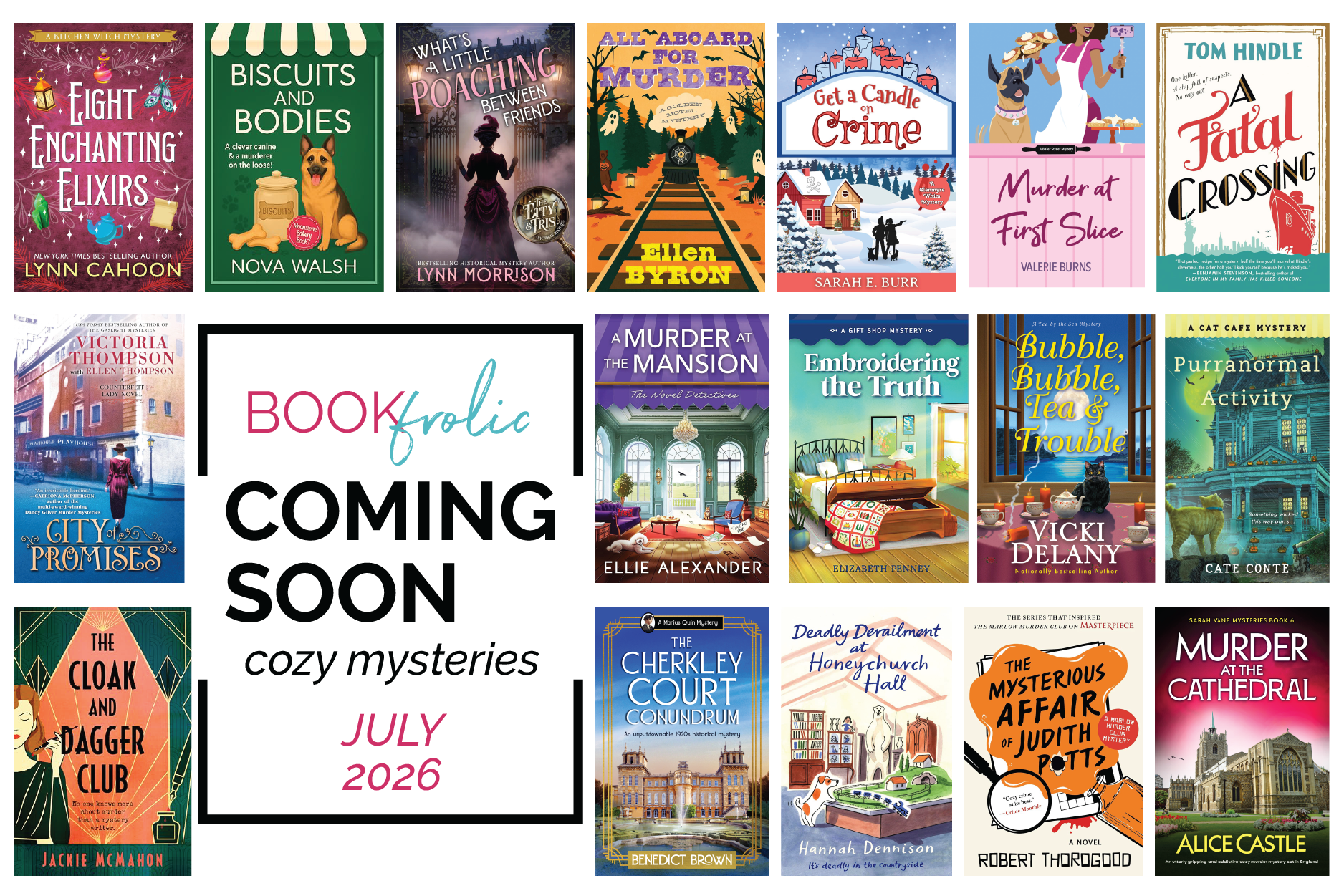 Coming Soon - Cozy Mystery releases in July 2026