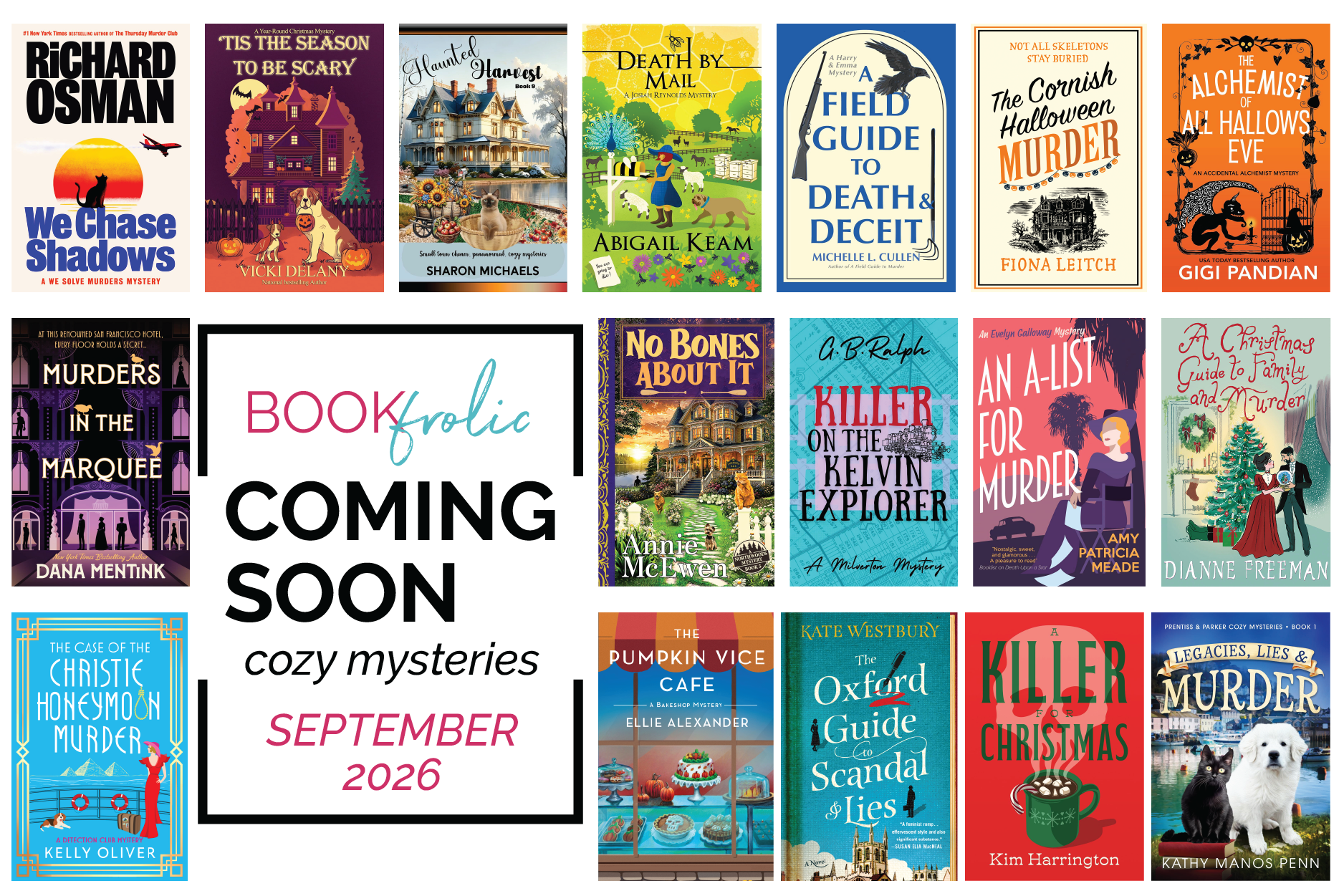 Coming Soon - Cozy Mystery releases in September 2026